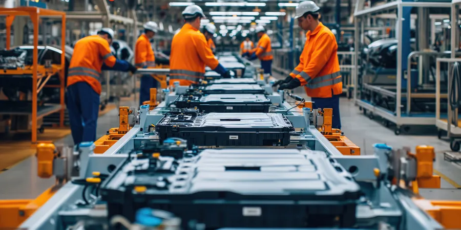 Electric Battery Workers